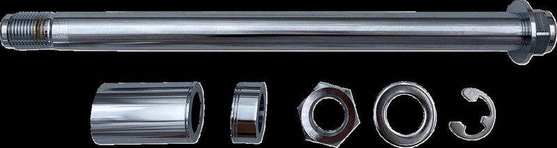 Hjulaxelsats bak Drag Specialties Flde/hc/sb/sl krom Softail 18-24