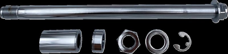 Hjulaxelsats bak Drag Specialties krom Softail 18-24