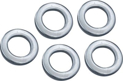 Bricka hjulaxel Drag Specialties krom Softail 18-24, Pan America 21-24, Nightster 22-24 (5-pack)