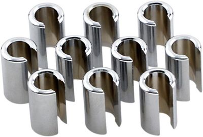 Balansvikter K&L Supply 0 1/4 krom förzinkad (10-pack)