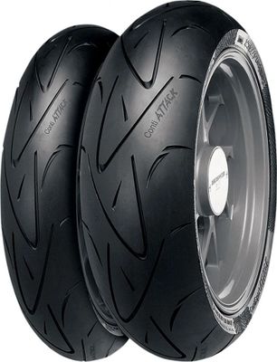 Däck Continental ContiSportAttack bak 120/70 ZR17 (58W) TL