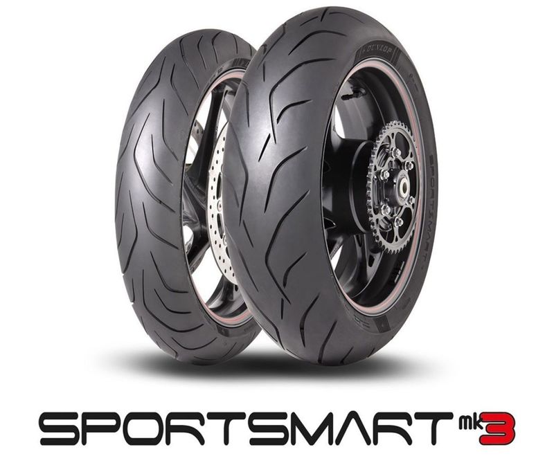 Däck bak Dunlop SportSmart Mk3 190/55ZR17 75W