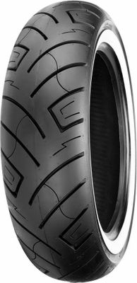 Däck fram Shinko 777 130/90B16 73H TL förstärkt vit sida