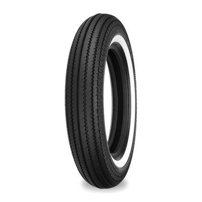 Däck Shinko E270 4.50-18 70H vit sida fram/bak