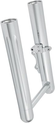 Framgaffel Arlen Ness dubbel FLT/Touring 00-07 krom