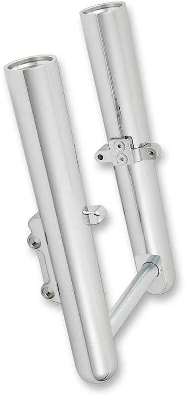 Arlen Ness, 49mm hot legs dual disc smooth, chrome