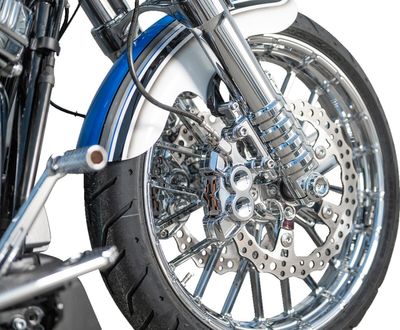 Framgaffel Arlen Ness Method Flex Inverted Fact krom Touring 14-24