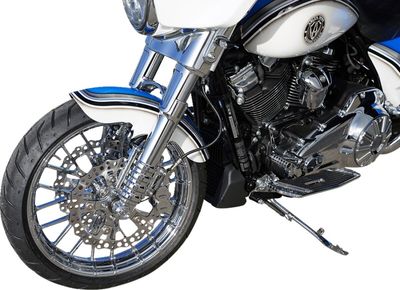 Framgaffel Arlen Ness Method Flex Inverted Fact krom Touring 14-24