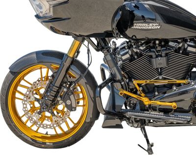Framgaffel Arlen Ness Method Flex nedre svart Gen2 Touring with OEM or OEM