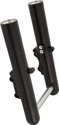 Framgaffel Arlen Ness Hot slät dubbel Touring 24 svart