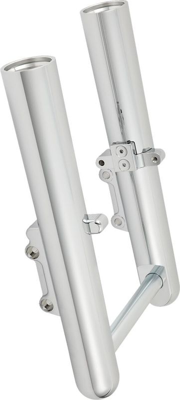Framgaffel Arlen Ness Hot slät dubbel Touring 24 krom