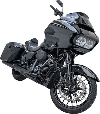Gaffelrör Arlen Ness 49mm M8 FLT/Touring models 17-26 svart