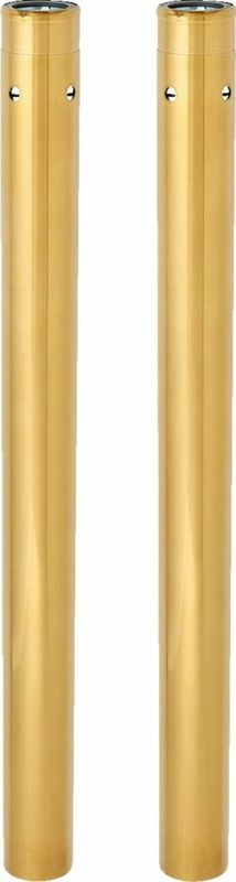 Gaffelrör Arlen Ness 2 49mm guld M8 FLT/Touring models 17-26