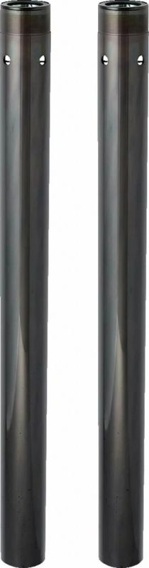 Gaffelrör Arlen Ness 2 49mm svart M8 FLT/Touring models 17-26