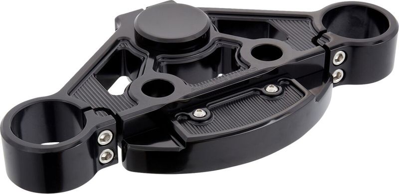 Gaffelkrona Arlen Ness Method svart all FLTR Road Glides 15-23