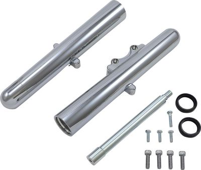 Framgaffel Arlen Ness Hot Hotleg slät enkel Touring 08-13 krom