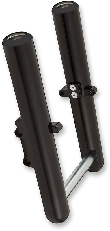 Framgaffel Arlen Ness Hot Hotleg slät enkel Touring 00-07 svart