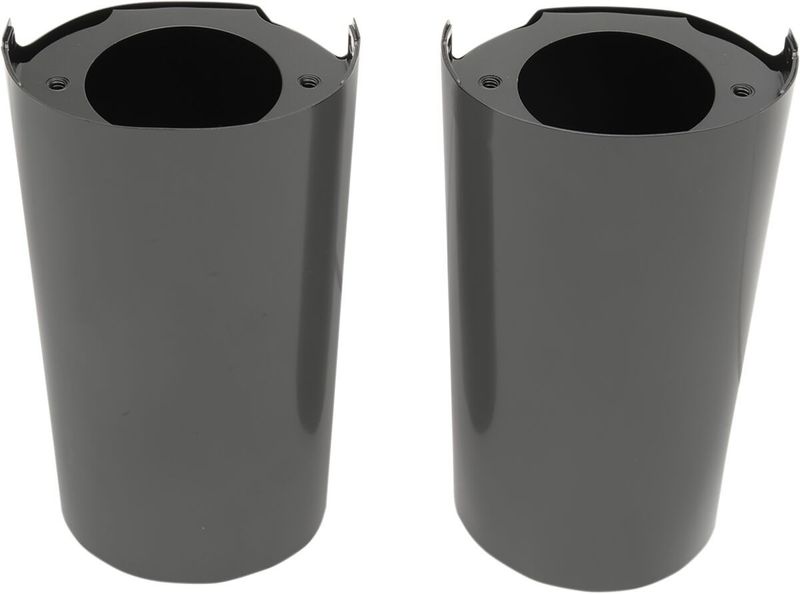 Kåpor Drag Specialties krom svart Touring 14-24, Trike 14-21 77492B