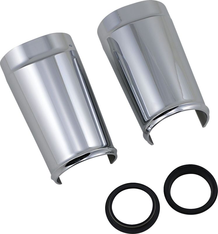 Gaffeldamasker Arlen Ness Fat 5.5 slät krom Touring, Trikes 14-26