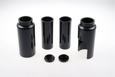 Kåpa gaffelrör Cult-Werk 6 blanksvart HD-BRO103 (6-pack)