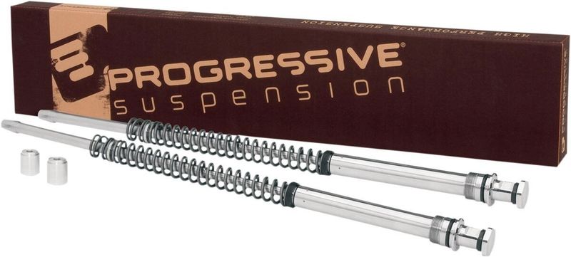 Gaffelpatronsats symmetrisk Progressive Suspension PS standardhöjd XL883C/1200C 04-10