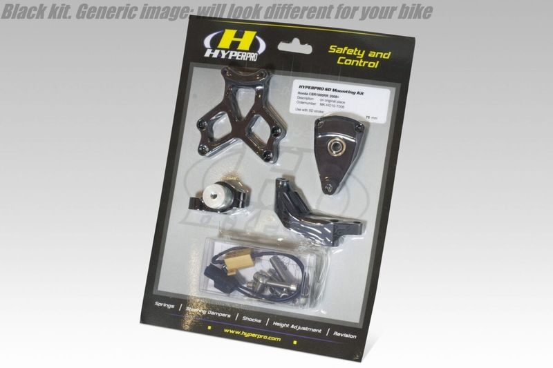 Monteringssats styrdämpare Hyperpro Bmw R 12 G/S ABS 25-upp svart