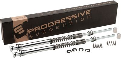 Gaffelpatronsats symmetrisk Progressive Suspension PS sänkt höjd FLT/Touring 97-13