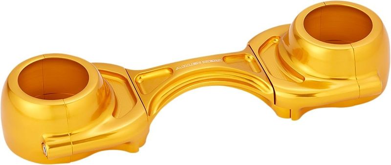 Gaffelstag Arlen Ness Method 49mm guld Dyna 06-17