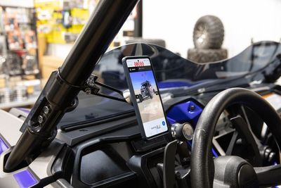 Telefonfäste Klock Werks offset 2.00" UTV