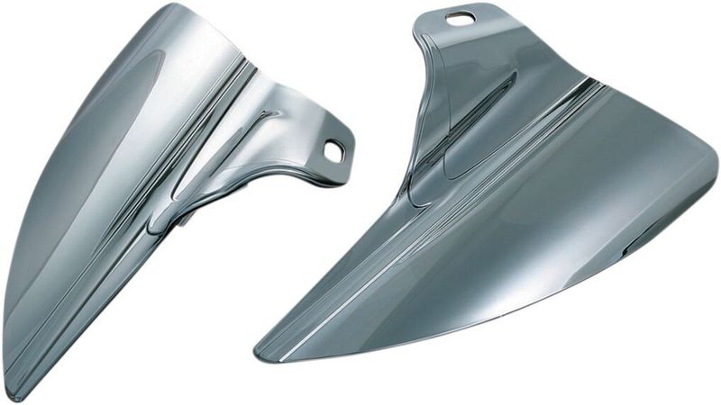 Värmeskydd Kuryakyn Saddle Shields rökfärgad Touring 09-24, Trike 14-21
