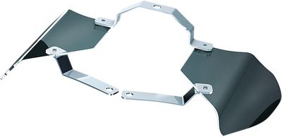 Värmeskydd Kuryakyn Saddle Shields reflekterande rökfärgad Softail 00-17