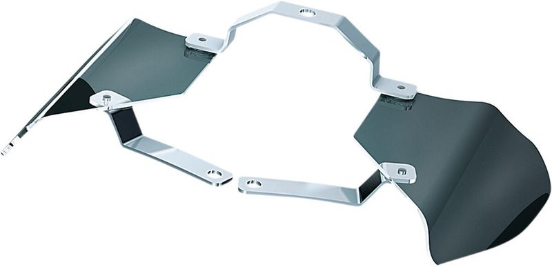 Värmeskydd Kuryakyn Saddle Shields reflekterande rökfärgad Softail 00-17