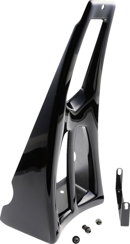 Spoiler Cult-Werk Custom FLT/Touring FLHX Street Glide, blanksvart