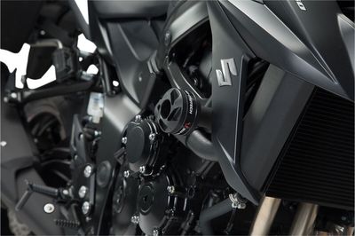 Ramskydd SW-Motech svart Suzuki 16-23, Yamaha 16-24