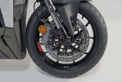 Hjulaxel fram SW-Motech Ducati 14-upp