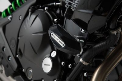 Ramskydd SW-Motech Sliders svart Kawasaki ER-6N 650 / ER-6N 650 ABS 11-16