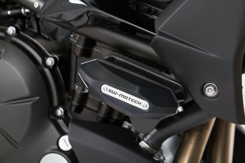 Ramskydd SW-Motech Sliders svart Kawasaki 14-24