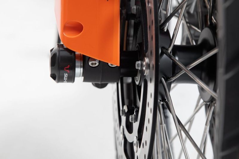 Sliders framaxel SW-Motech svart KTM 790 Adventure/790 Adventure R
