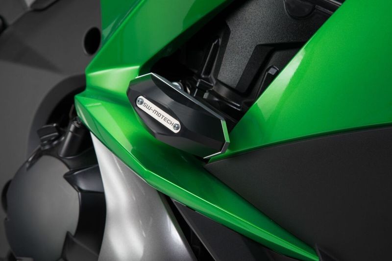 Ramskydd SW-Motech svart Kawasaki Ninja / Tourer 11-19