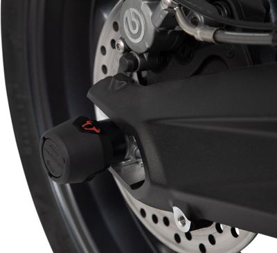 Hjulaxel bak SW-Motech svart Bmw 16-24, Honda 17-24