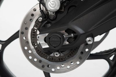 Hjulaxel bak SW-Motech svart Bmw 16-24, Honda 17-24