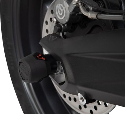 Kraschpuckar hjulaxel bak SW-Motech svart KTM 790/890 Duke, 790 Adventure