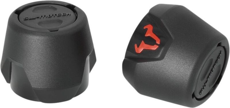 Hjulaxel fram SW-Motech svart Kawasaki 12-24, Husqvarna 12-13