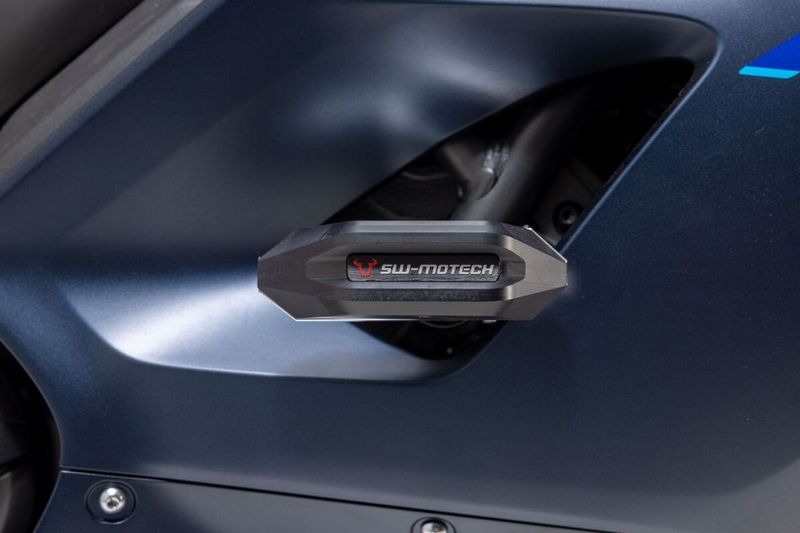Ramskydd SW-Motech Sliders svart Yamaha YZF-R7 ABS 22-upp