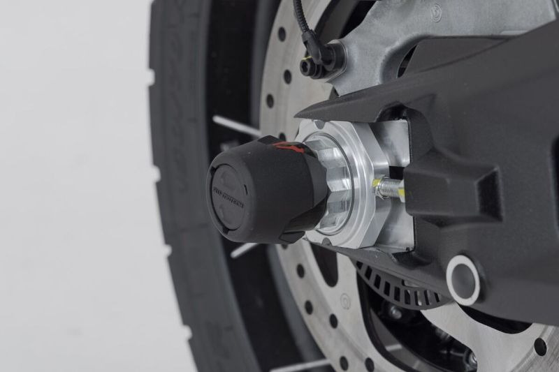 Kraschpuckar hjulaxel bak SW-Motech Ducati 14-24