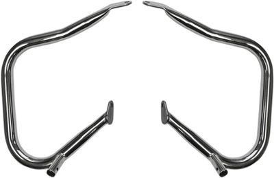 Sidoväska Drag Specialties Buffalo bak Touring 14-22, Trike 14-21 krom