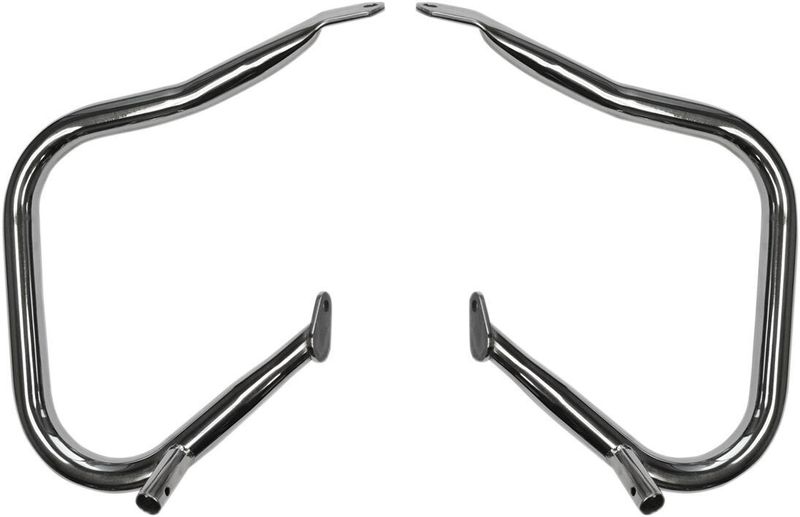 Sidoväska Drag Specialties Buffalo bak Touring 14-22, Trike 14-21 krom