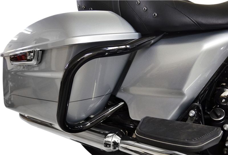 Sidoväska Drag Specialties Buffalo bak Touring 14-22, Trike 14-21 svart