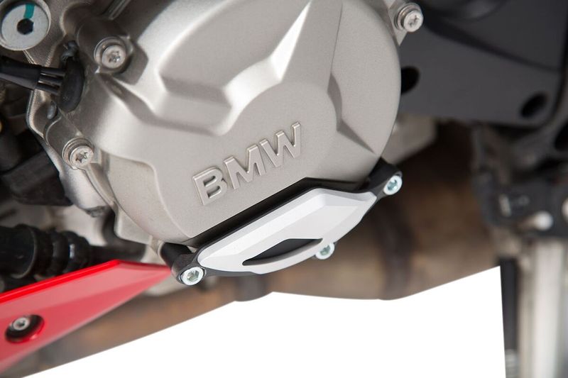 Skydd SW-Motech svart silver bak Bmw 14-20