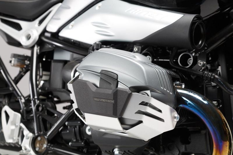 Skydd cylinder SW-Motech Ninet silver Bmw 09-23